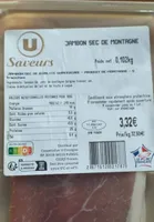 Jambon sec de montagne