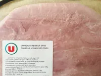 Jambon supérieur sans couenne 6 tranches fines