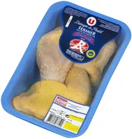 Cuisse poulet fermier jaune de la Drôme, 2 pièces