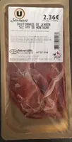 Chiffonade de jambon sec
