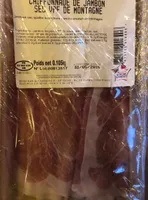 Chiffonnade de jambon sec