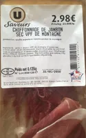 Chiffonnade de jambon sec vpf de montagne
