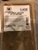 Chiffonnade saucisson VPF de montagne
