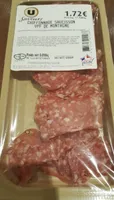 Chiffonnade saucisson VPF de montagne
