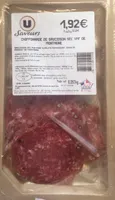 Chiffonnade de saucisson sec vpf de montagne