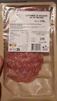 chiffonnade de saucisson sec de montagne