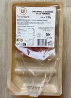 Chiffonnade de saucisson sec de montagne