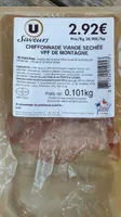 Chiffonade de viande séchée VPF de montagne