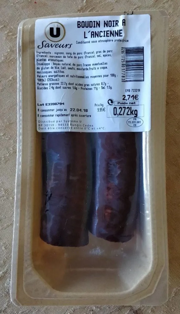 Boudin Noir à L'ancienne