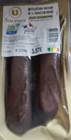 Boudin noir aux oignon