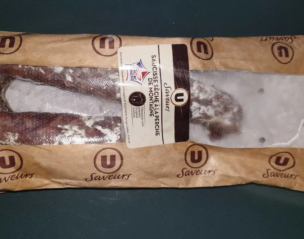 Saucisse sèche a la perche