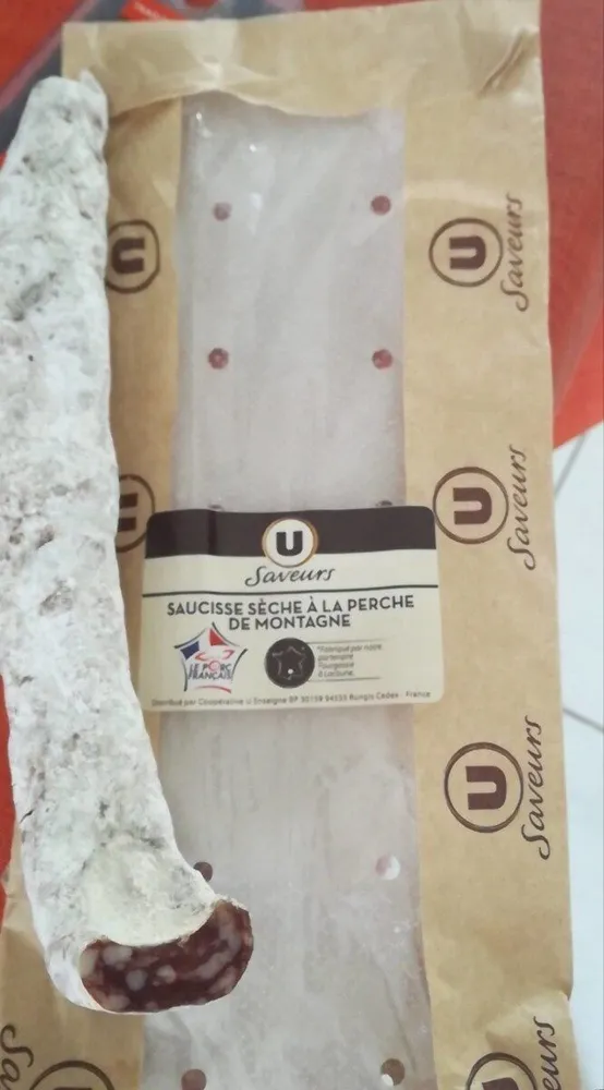 Saucisse sèche à la perche de montagne