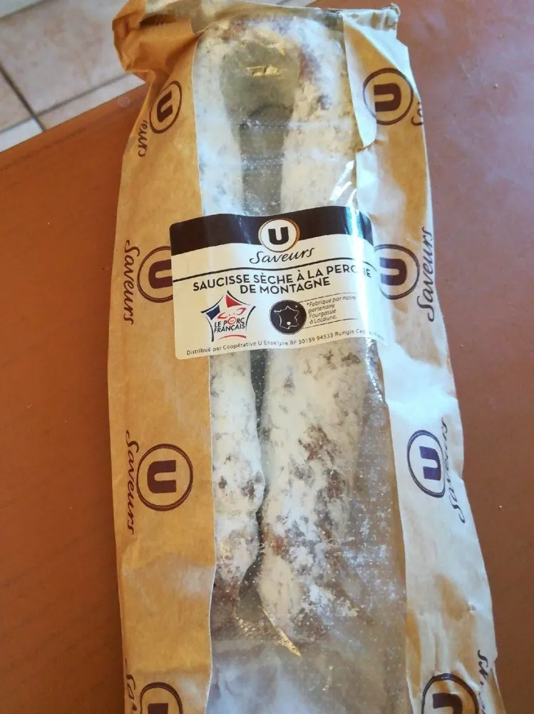 Saucisse sèche à la perche de montagne