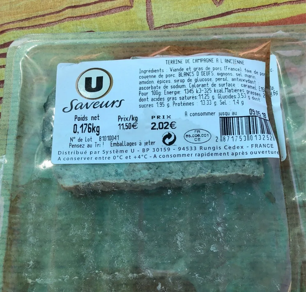 Terrine de campagne a lancienne