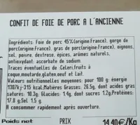 Confit de foie de porc a l'ancienne
