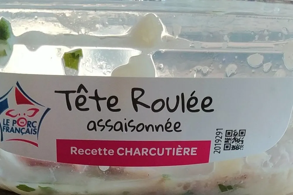 Tête roulée assaisonnée