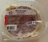 Tête roulée assaisonnée oignons et persil