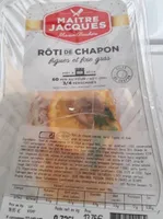 Rôti de chapon Figues et foie gras