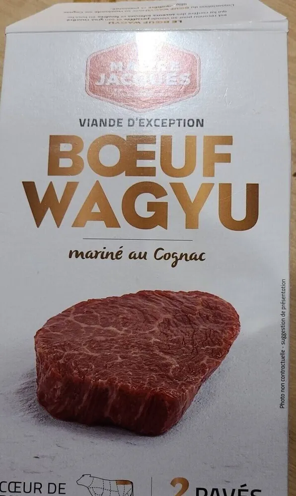 BOEUF WAGYU mariné au Cognac