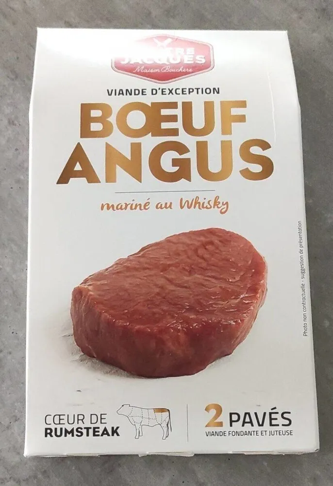 Boeuf Angus Mariné au Whisky