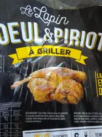 Le lapin à griller