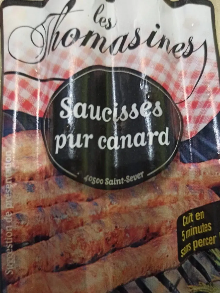 Saucisses pur canards