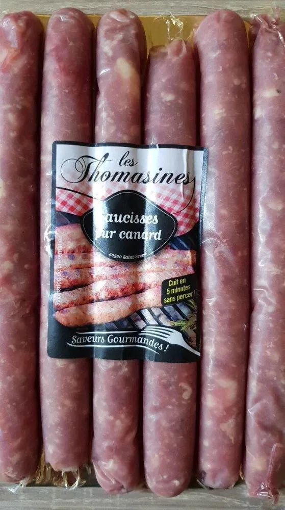 Saucisses pur canard façon "chipolata"