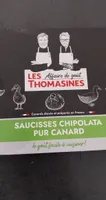 Saucisses chipolata pur canard