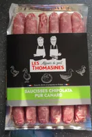 Saucisses pur canard façon chipolata