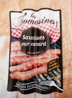 Saucisses pur canard