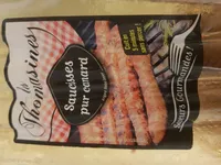 Saucisses pur Canard