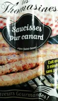 Saucisses pur canard