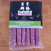 SAUCISSES CHIPOLATA PUR CANARD