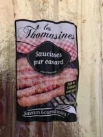 Saucisses pur canard