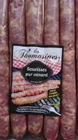 Saucisses pur canard