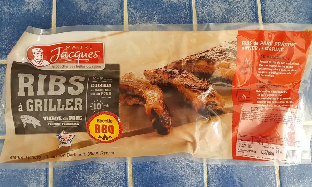Ribs à griller (recette BBQ)