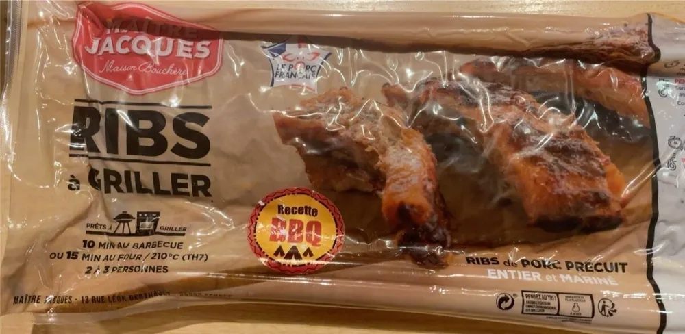 Ribs a griller