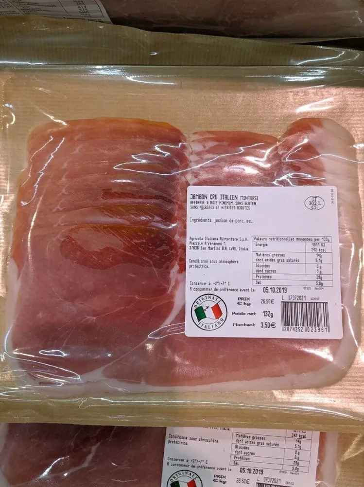 Jambon cru italien