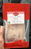 Saucisse de jambon tranché