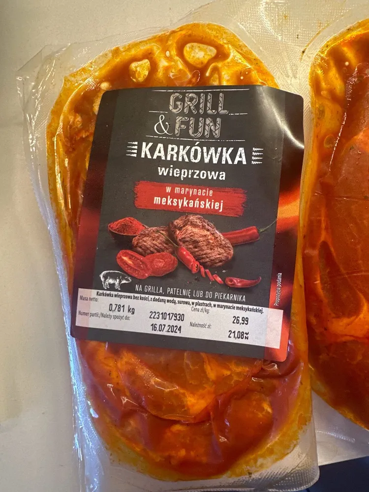 Karkówka W Marynacie Meksykańskiej
