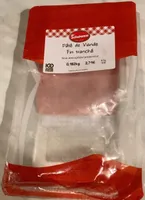 Pâté de viande, fin tranché