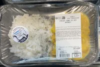 Poulet curry et riz basmati