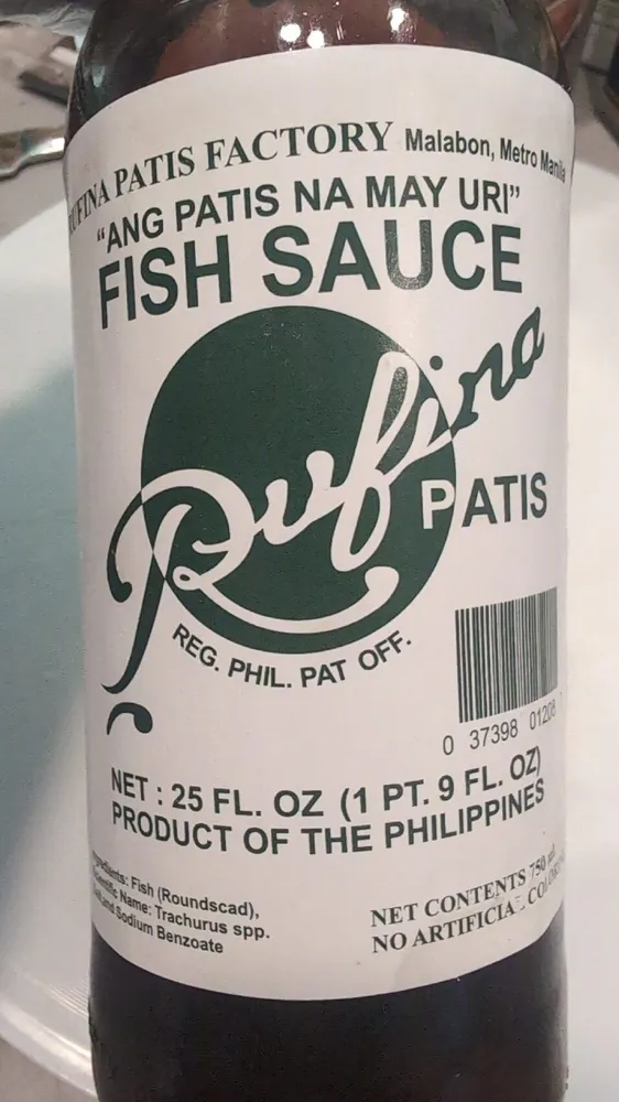 Fish Sauce - Patis