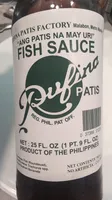 Fish Sauce - Patis