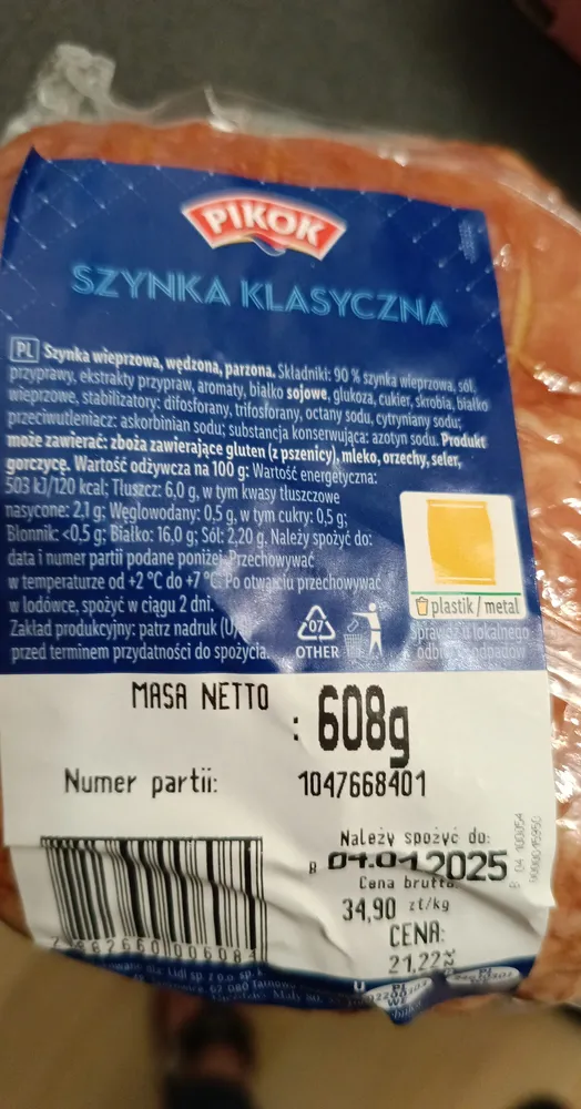 Szynka klasyczna