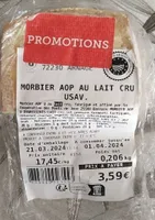 Morbier AOP au lait cru