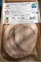 Spécialités de rôti de porc cuit a l'ancienne