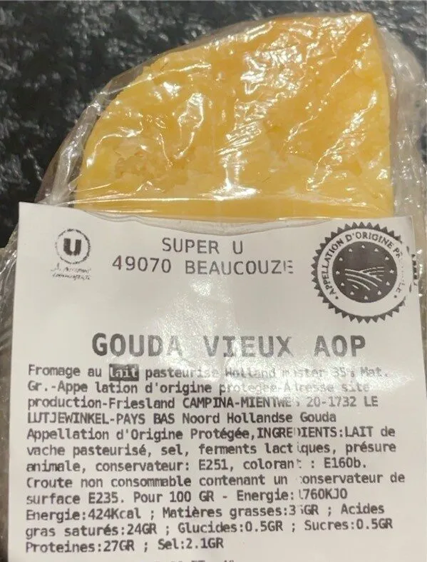 Gouda vieux AOP