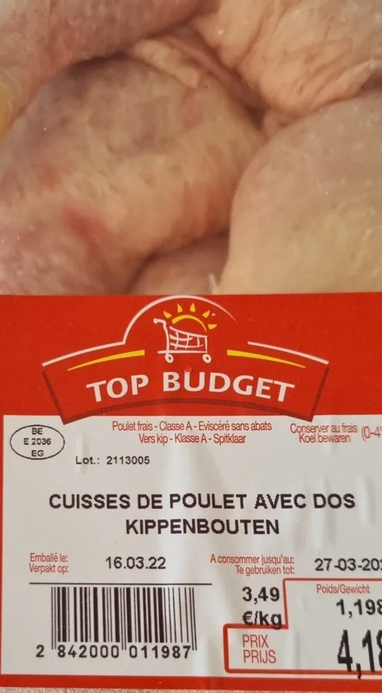 Cuisses de poulet