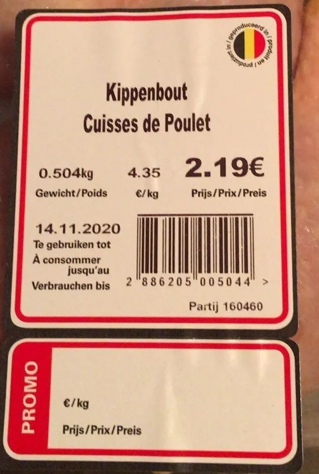 Cuisses de poulet